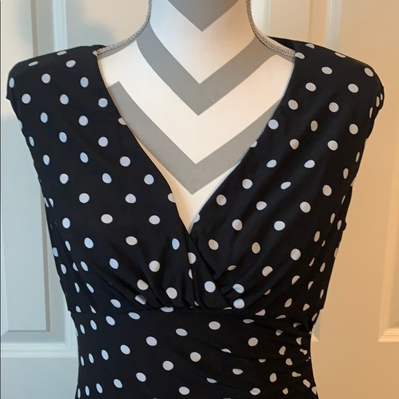 American Living Dress Polka Dot Dress Size 10 - Picture 2 of 4